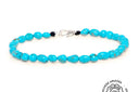 Dandy Street - shop online - accessori uomo bracciali di tendenza - Tris di bracciali uomo con turchese Arizona e perle - Tris #32