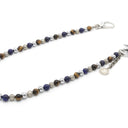 Dandy Street - shop online - accessori uomo - catena per pantaloni da uomo - pietre naturali lapislazzuli ematite occhio di tigre - pendaglio con monetina - Cerros