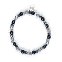 Dandy Street - shop online bracciali uomo di tendenza - bracciale elastico - bracciale uomo - bracciale pietre dure ematite onice - Trout