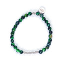 Dandy Street - shop online bracciali uomo di tendenza - bracciale elastico - bracciale pietre naturali occhio di tigre - Poag