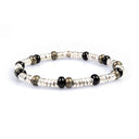 Dandy Street - shop online bracciali uomo di tendenza - bracciale elastico - bracciale uomo - bracciale pietre naturali onice pirite - Flox