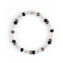 Dandy Street - shop online bracciali uomo di tendenza - bracciale elastico - bracciale uomo - bracciale pietre naturali onice pirite - Flox