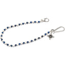 Dandy Street - vendita online - accessori uomo - catena uomo da pantalone - pietre naturali lapislazzuli aulite - pendaglio con monetia - Luis