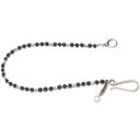 Dandy Street - vendita online - accessori uomo - catena uomo da pantalone - pietre naturali pietra lavica - pendaglio con monetia - Gaspar