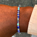 Dandy Street - vendita online - bracciale uomo - pietre naturali lapislazzuli aulite ematite - Mare