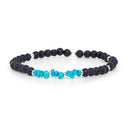 Dandy Street - vendita online - bracciali uomo di tendenza - pietre naturali turchese lavica - Lava