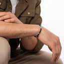 Dandy Street - vendita online - bracciali uomo di tendenza - pietre naturali turchese lavica - Lava