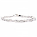 Dandy Street - vendita online - bracciali uomo di tendeza - bracciale doppio giro stampa argento 925 - filo braided - chiusura moschettone - Peter