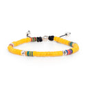 Dandy Street - vendita online - bracciali uomo di tendeza - pietre naturali vinile africano - Sun