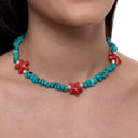 Per San Valentino mostriamo i prodotti del brand Rose Soleil che fa parte del gruppo Dandy Street - Collana con aulite e stelle marine in ceramica