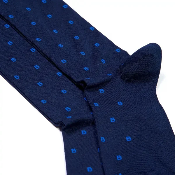 Dandy Street - vendita online - accessori uomo calzini - calzini uomo - calze eleganti - calzini personalizzati con iniziali - Letter B