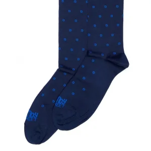 Dandy Street - vendita online - accessori uomo calzini - calzini uomo - calze eleganti - calzini personalizzati con iniziali - Letter D