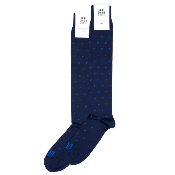 Dandy Street - vendita online - accessori uomo calzini - calzini uomo - calze eleganti - calzini personalizzati con iniziali - Letter F