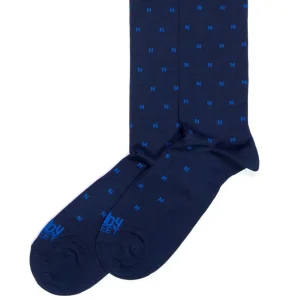 Dandy Street - vendita online - accessori uomo calzini - calzini uomo - calze eleganti - calzini personalizzati con iniziali - Letter N
