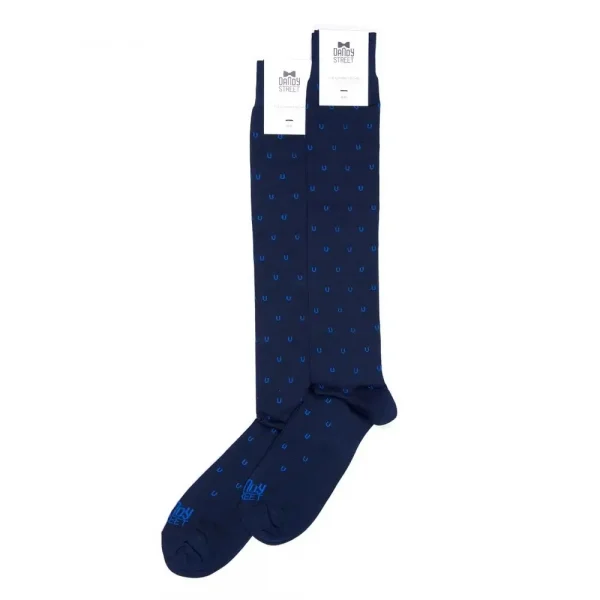 Dandy Street - vendita online - accessori uomo calzini - calzini uomo - calze eleganti - calzini personalizzati con iniziali - Letter U
