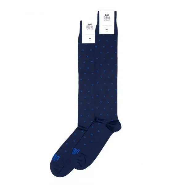 Calzini uomo eleganti e personalizzati con lettera V
