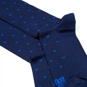 Calzini uomo eleganti e personalizzati con lettera V