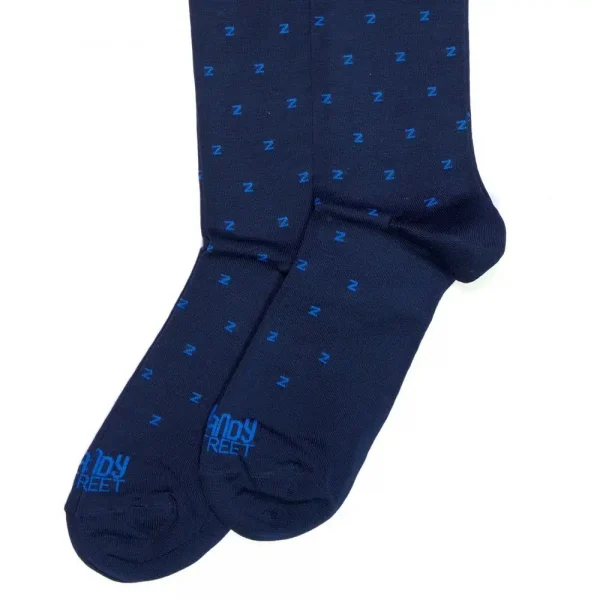 Dandy Street - vendita online - accessori uomo calzini - calzini uomo - calze eleganti - calzini personalizzati con iniziali - Letter Z