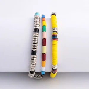 Dandy Street - vendita online - accessori uomo - bracciali uomo - set braccialetti uomo - tris bracciali - pietre dure - pietre naturali - argeno 925 - Tris#6