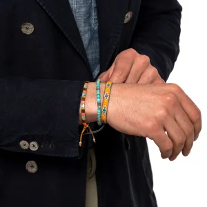 Dandy Street - vendita online - accessori uomo - bracciali must have uomo - set braccialetti - tris bracciali - pietre dure - pietre naturali - argeno 925 - Tris#8