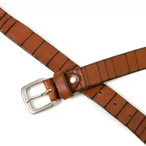 Dandy Street - vendita online - accessori uomo - cintura uomo cuoio - cintura artigianale - cinture pelle - incisioni verticali - Tucs