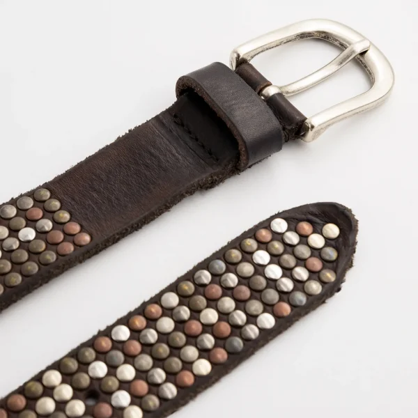 Dandy Street - vendita online - accessori uomo - cintura uomo cuoio - cinture artigianali - cinture pelle - cinture borchie uomo - Todd