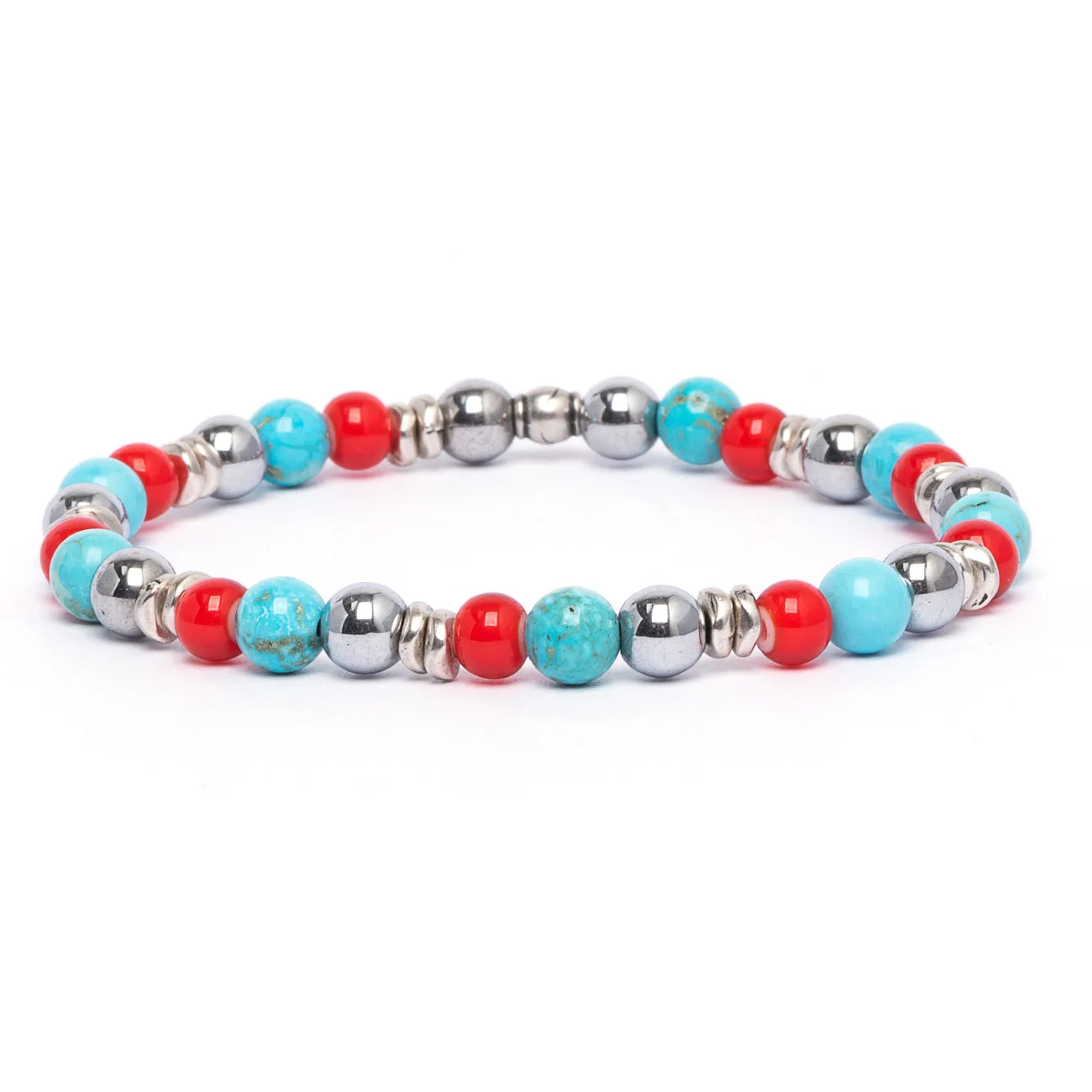 Dandy Street - vendita online - bracciale uomo - pietre naturali aulite ematite perle - sunset Dandy Street - vendita online - bracciale uomo - pietre naturali aulite ematite perle - sunset