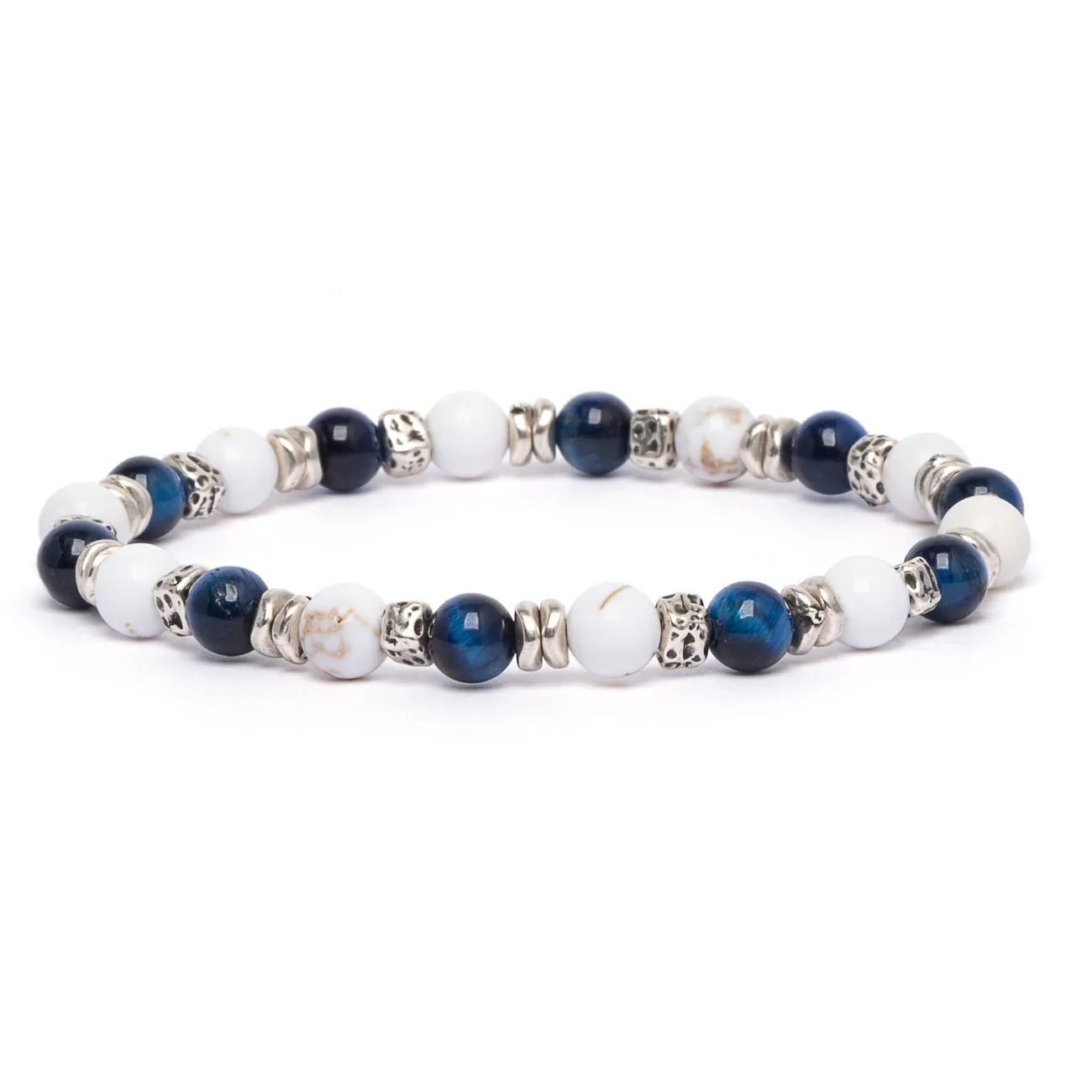 Dandy Street - bracciale uomo - pietre naturali occhio di tigre - Ariel Dandy Street - bracciale uomo - pietre naturali occhio di tigre - Ariel