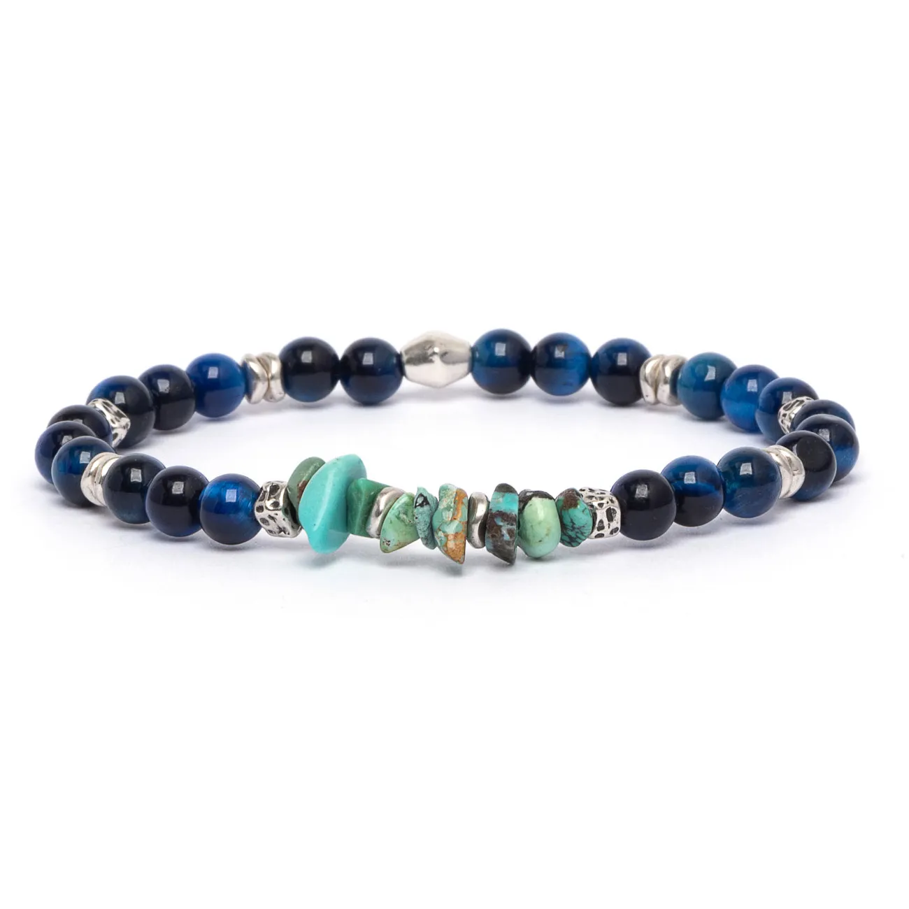 Dandy Street - bracciale uomo - pietre naturali occhio di tigre - Skyler Dandy Street - bracciale uomo - pietre naturali occhio di tigre - Skyler