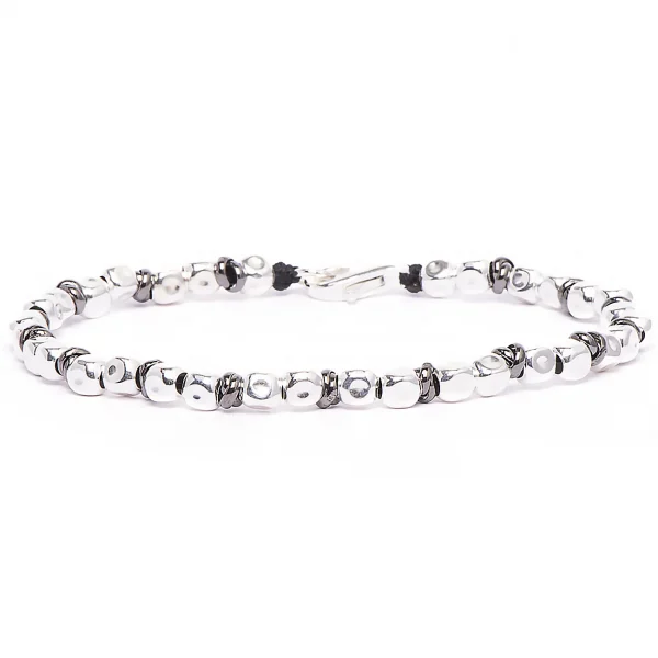 Argento Vivo Cubic Zirconia Chain Link Bolo Bracelet India | Ubuy