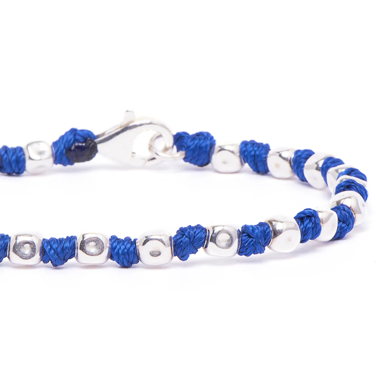 Dandy Street - vendita online - bracciali uomo di tendeza - bracciale stampa argento 925 - filo braided - chiusura moschettone - Joe Dandy Street - vendita online - bracciali uomo di tendeza - bracciale stampa argento 925 - filo braided - chiusura moschettone - Joe