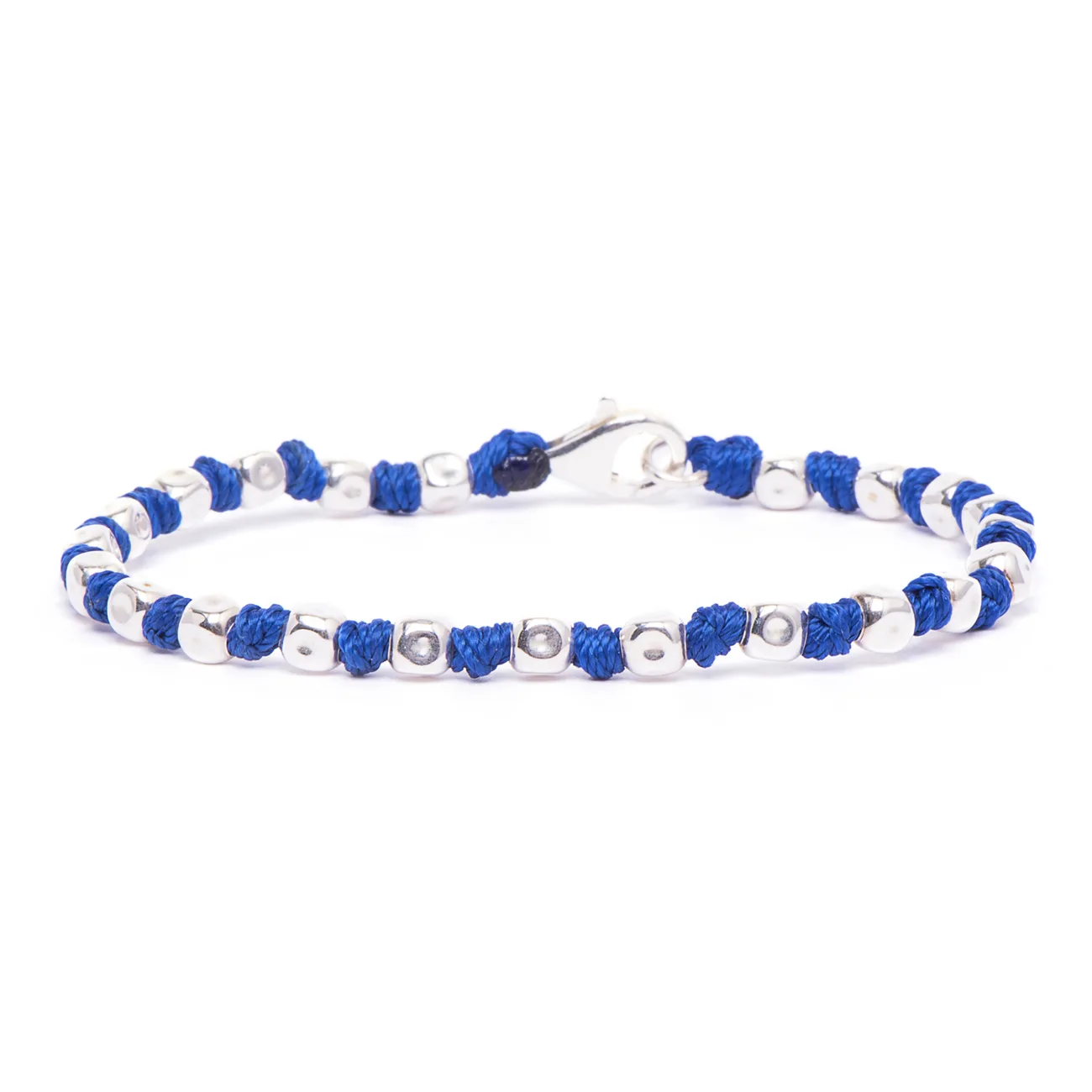 Dandy Street - vendita online - bracciali uomo di tendeza - bracciale stampa argento 925 - filo braided - chiusura moschettone - Joe Dandy Street - vendita online - bracciali uomo di tendeza - bracciale stampa argento 925 - filo braided - chiusura moschettone - Joe