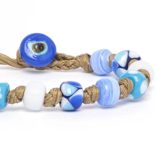 Dandy Street - vendita online - bracciali uomo di tendeza - bracciale taglia unica con perle di vetro di murano - Fodra