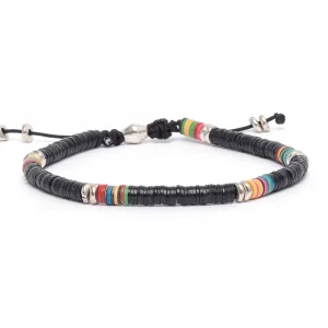 Dandy Street - vendita online - bracciali uomo di tendeza - dischetti vinile africano - Nori