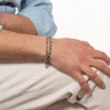 Dandy Street - vendita online - bracciali uomo di tendeza - doppio giro filo intrecciato - Fluo