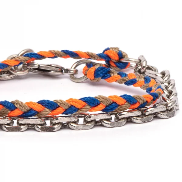 Dandy Street - vendita online - bracciali uomo di tendeza - doppio giro filo intrecciato - Hermes