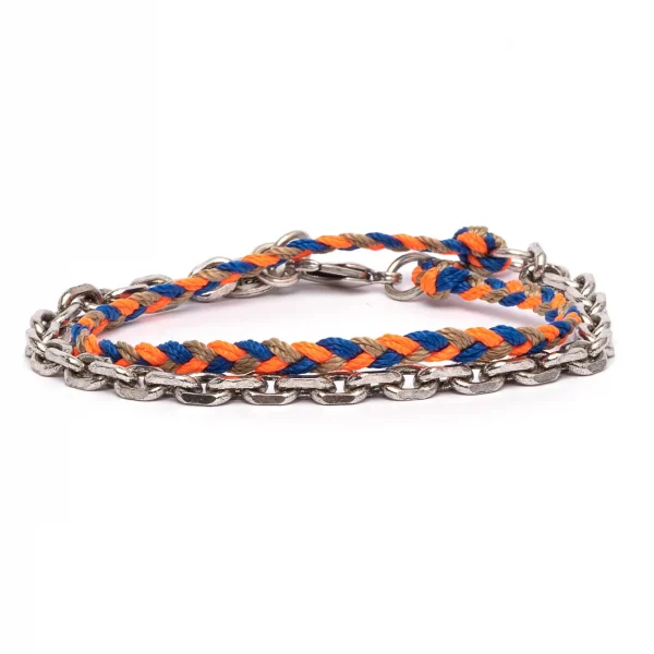 Dandy Street - vendita online - bracciali uomo di tendeza - doppio giro filo intrecciato - Hermes