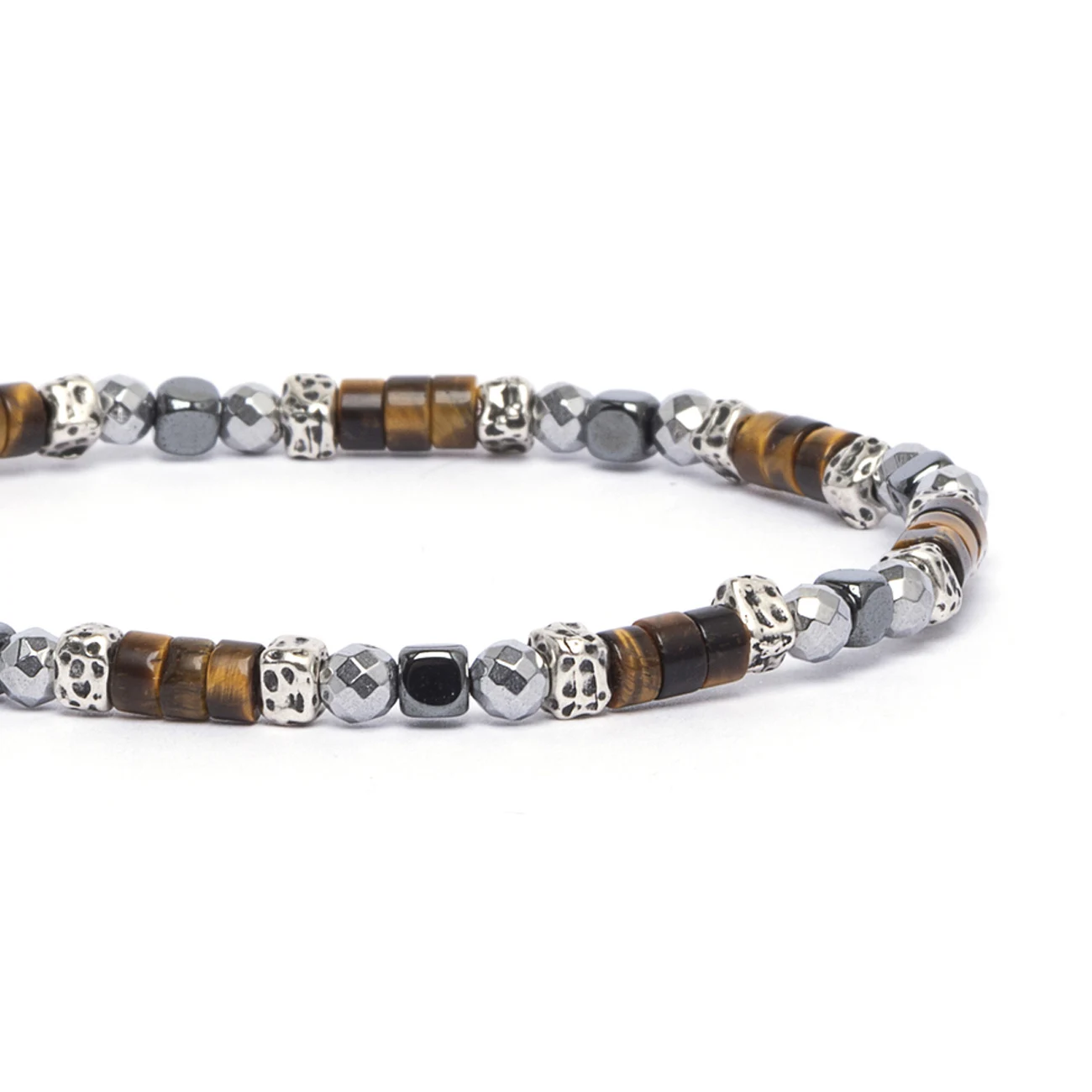 Dandy Street - shop online bracciali uomo di tendenza - bracciale elastico - bracciale uomo - bracciale pietre dure ematite occhio di tigre - Fern Dandy Street - shop online bracciali uomo di tendenza - bracciale elastico - bracciale uomo - bracciale pietre dure ematite occhio di tigre - Fern