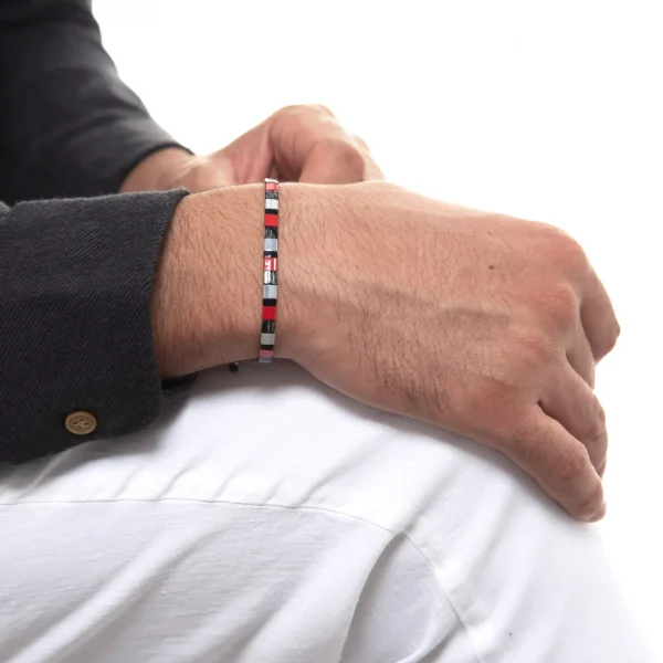 Dandy Street - shop online bracciali uomo di tendenza - bracciale uomo perline tila miyuki - braccialetto macrame - Opos