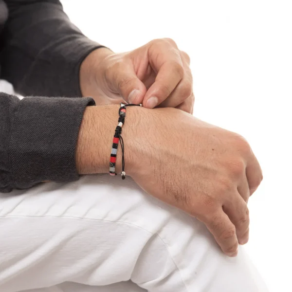 Dandy Street - shop online bracciali uomo di tendenza - bracciale uomo perline tila miyuki - braccialetto macrame - Opos