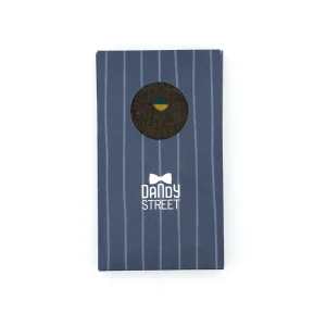 Dandy Street - shop online - accessori uomo - calzini uomo cotone - calze uomo - calzini uomo classici pois - Optical Brun
