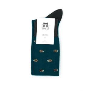 Dandy Street - shop online - accessori uomo calzini uomo cotone - calzino da uomo con fantasia animaletti - Urchin