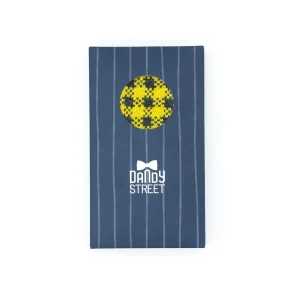 Dandy Street - shop online - accessori uomo calzini uomo cotone - calzino uomo con pied-de-poule - Pied-de-poule Jaune