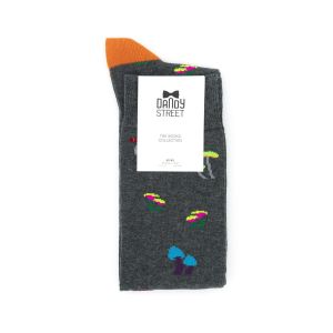 Calzino uomo in cotone 04 Grigio