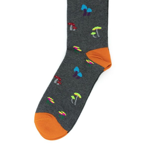 Calzino uomo in cotone 04 Grigio