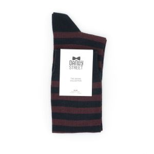Calzino uomo in cotone 05 Bordeaux
