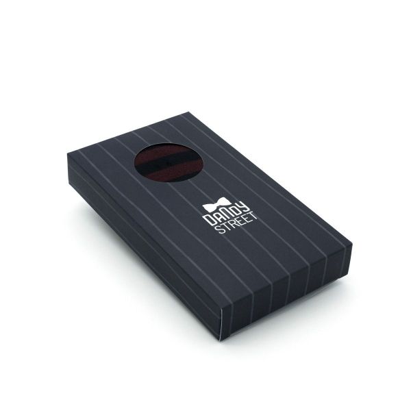 Calzino uomo in cotone 05 Bordeaux