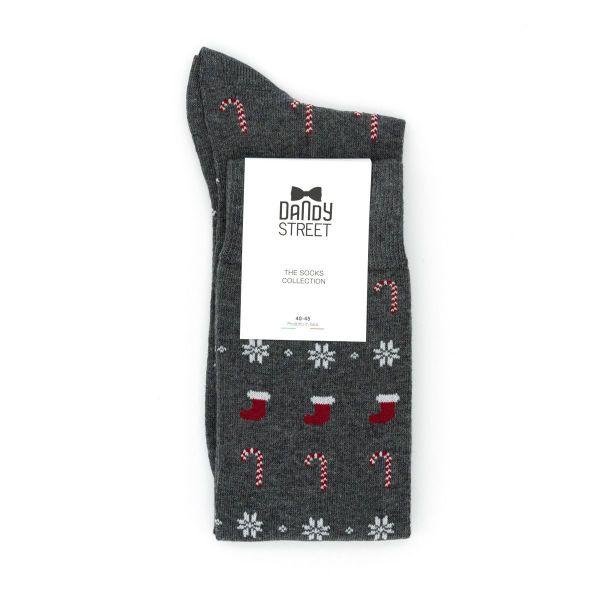 Calzino uomo in cotone 06 Grigio