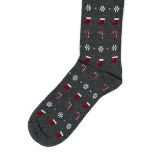 Calzino uomo in cotone 06 Grigio
