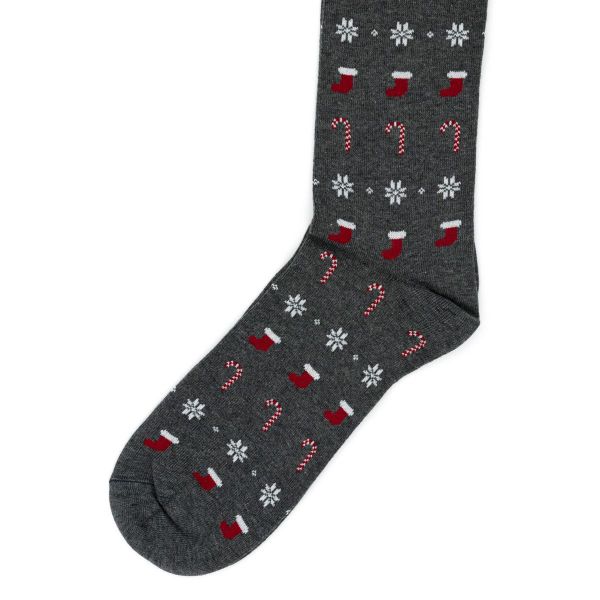 Calzino uomo in cotone 06 Grigio
